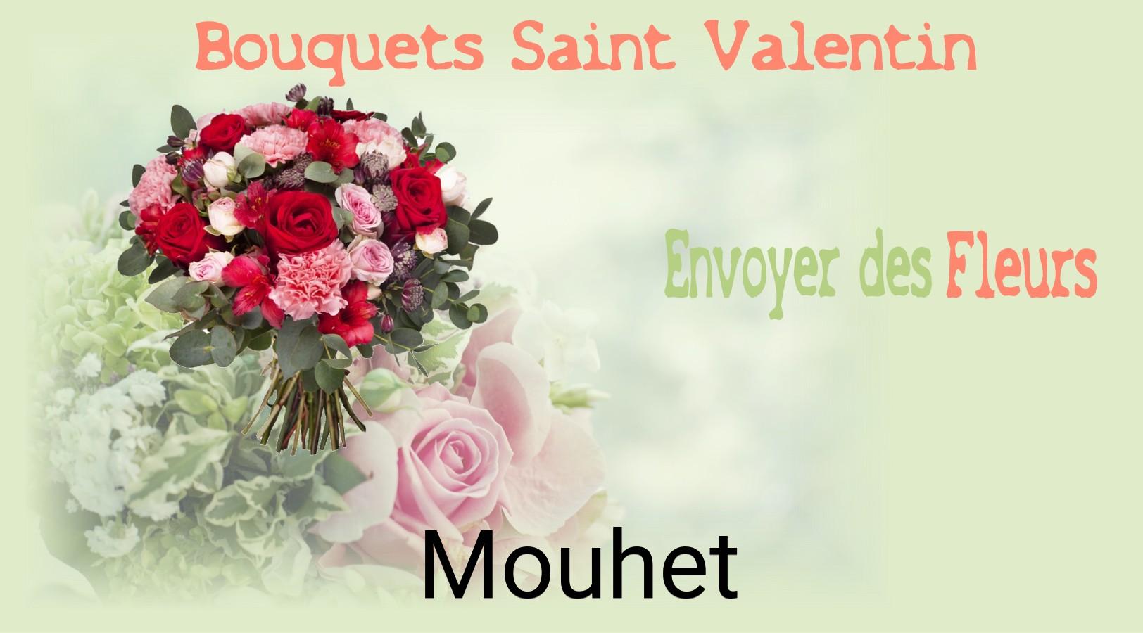 Roses de Saint-Valentin livrées à Mouhet